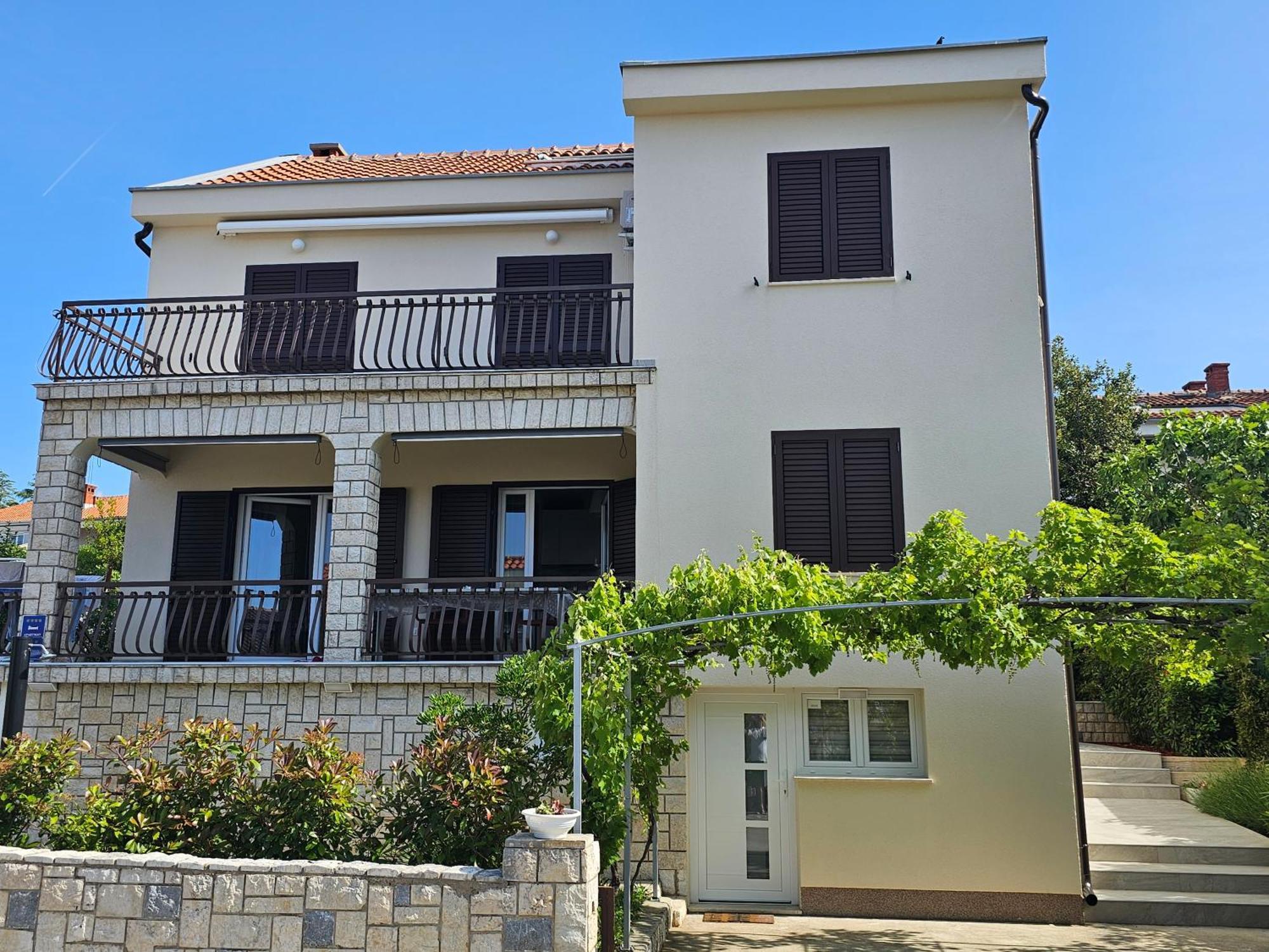 Vila Beleca Krk - Apartments Rest & Sea Krk Town Eksteriør bilde